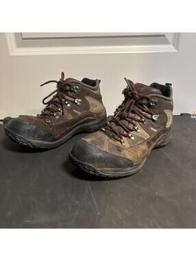 Men's Dunham Brown Hiking Boots Size 8.5